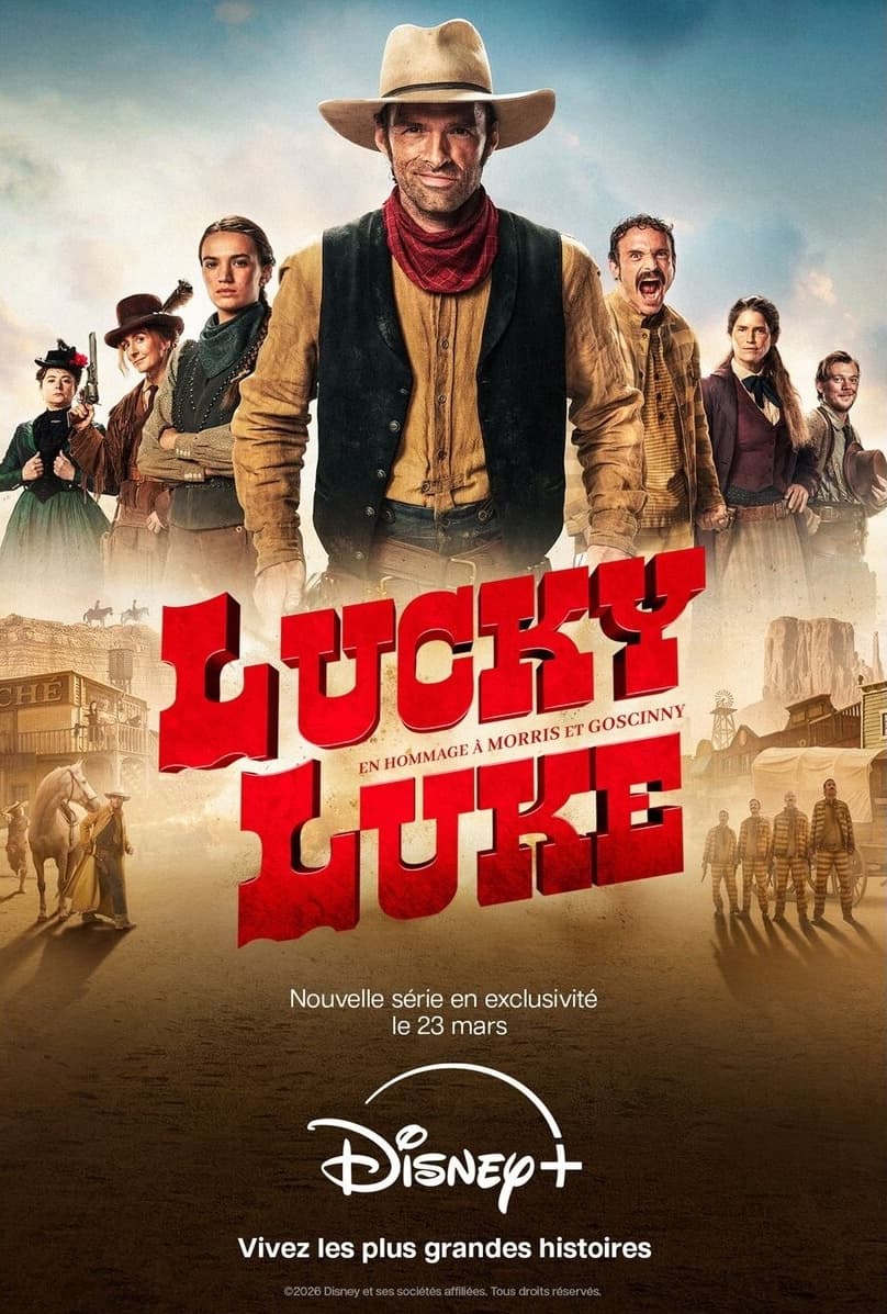Affiche de Lucky Luke — Série de fiction